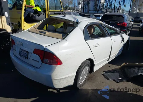 2008 Honda Civic Hybrid z USA, uszkodzony, nr VIN JHMFA36218S028714